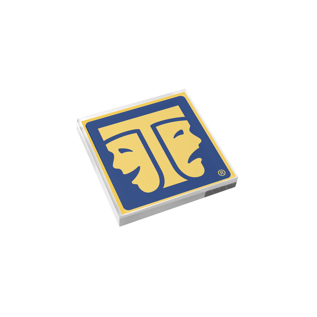 Thespian Mask Acrylic Magnet